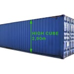 Hyra eller köpa 40 fot high cube container