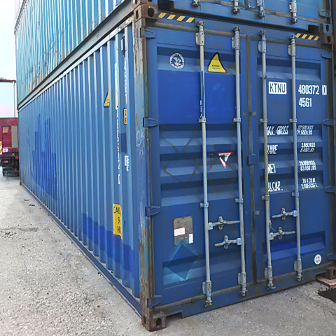 Container 40 fot high cube begagnad
