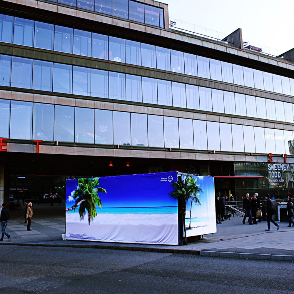 hyra eller köpa event container