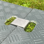 TempoTrax Heavy Duty markskyddsplattor i 100 % återvunnen HDPE