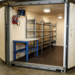 Arbetsbänk till container från Containertjänst