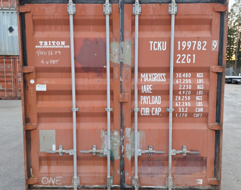 Begagnad container 20 fot - Containertjänst