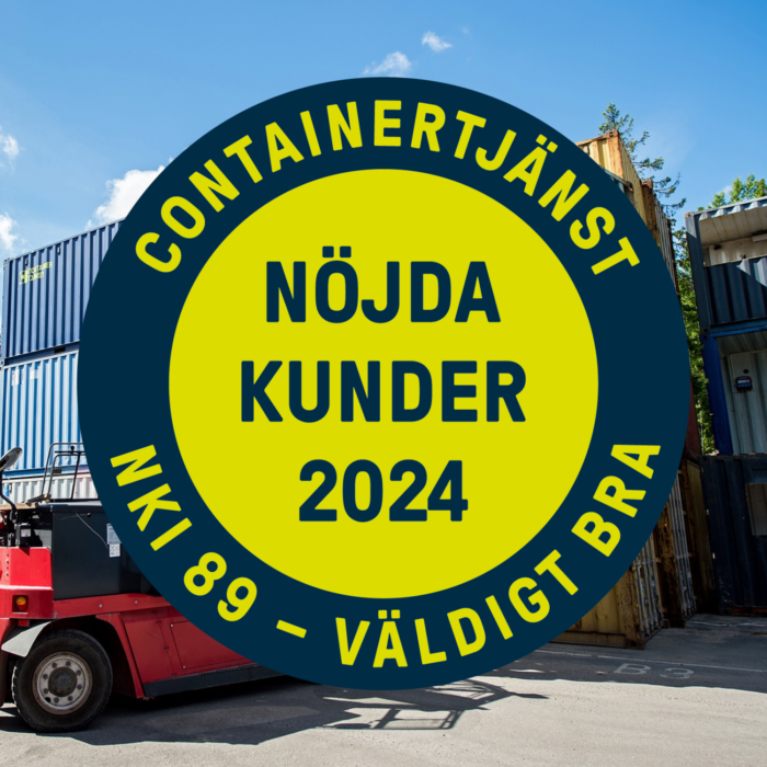 Containertjänst Nöjd Kund Index Kundundersökning 2024