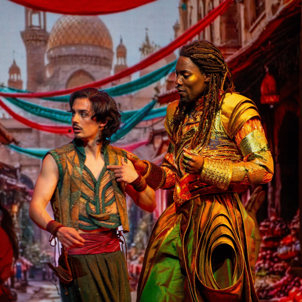 Containerbutiker ökar lönsamheten när Aladdin drar på cirkusturné med Dröse & Norberg och Containertjänst