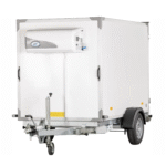 Kylsläp i 8 fot från Containertjänst - framsida